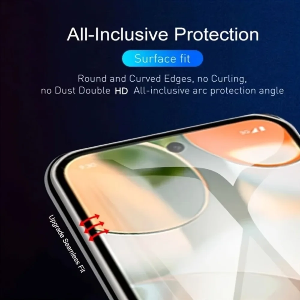 3 szt. Folia hydrożelowa o wysokiej rozdzielczości do Google Pixel 9 Pro XL 6 7 8 9 Pro 9a 8a 7a 6a Pełne pokrycie TPU Miękkie ochraniacze ekranu — zdjęcie produktu 6