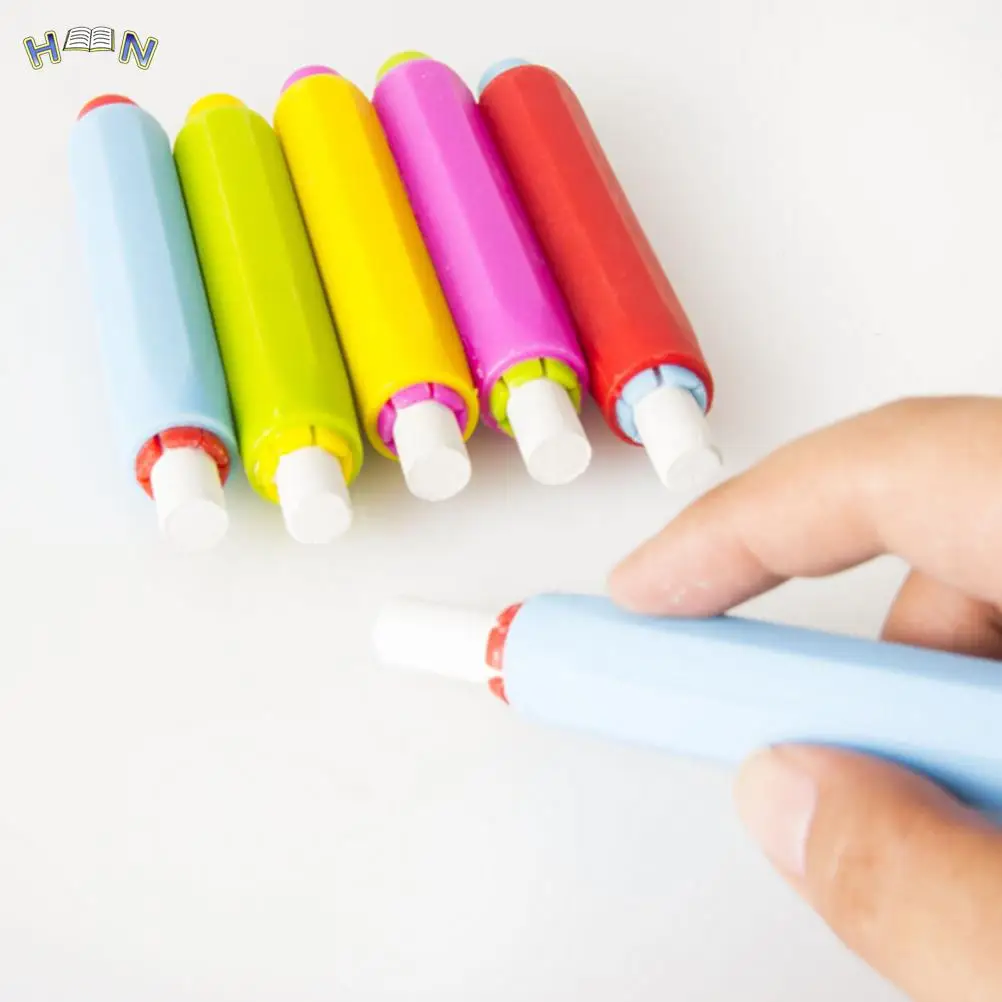 Chalk Holders Clean Teaching Hold For Teacher Children Home Education On Board Wholesale Random Color 1 Pc