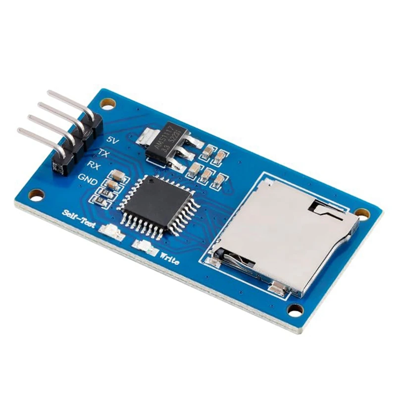 مسجل البيانات التسلسلي ABNO-Mini مع حامل بطاقة SD، وحدة تسجيل البيانات وتنسيق TXT