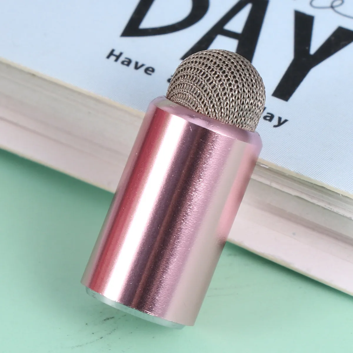 Pen Cap Replacement for Pencil Conductive Cloth Tip Stylus Capacitive Touch Screen Writing Drawing Tool Pink
