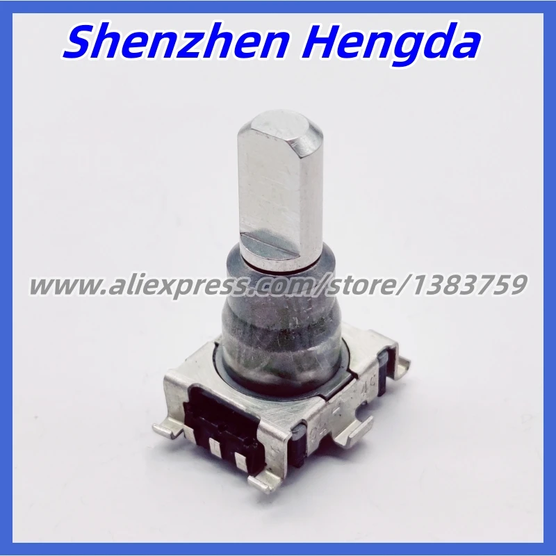 1Pcs EC11 EC11J152040F SMT Incremental Rotary Encoder 30 Positioning 15 Pulses D Shaft Length 20mm 5Pin