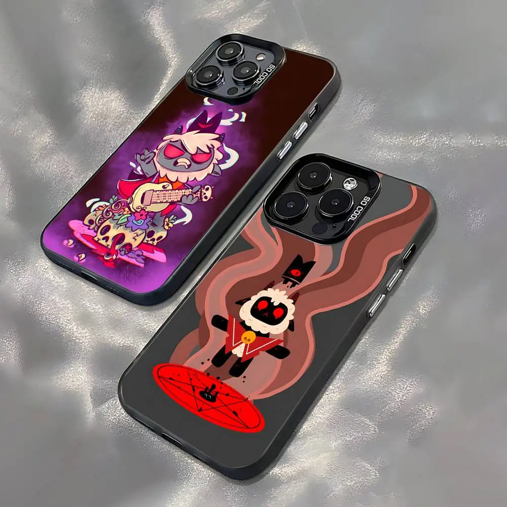 

C-Cult the L-Lamb Sheep For Black Candy Matte Cover iPhone 17,16,15,14,13,12,11,Mini,Pro,E,SE4,XS,MAX