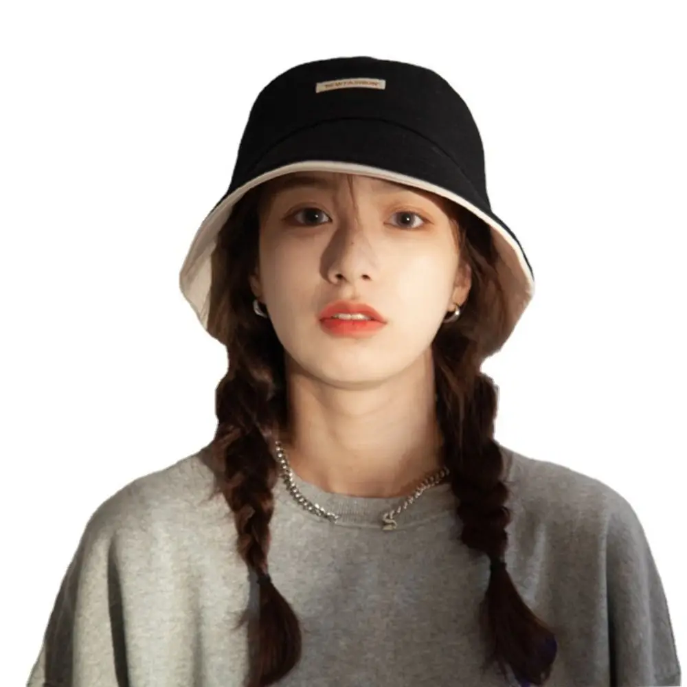 

Fashion Breathable Beach Bucket Hat Large Brim Sun Protection Women Fisherman Hat Cute Sweet Summer Sun Hats Camping