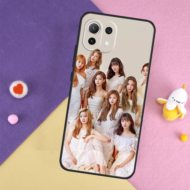 Kpop TWICE Case For Xiaomi 11T 12T Pro 12 X 13 Lite POCO F5 Pro F3 X4 F4 GT C40 M5s M4 X3 X5 Pro Coque