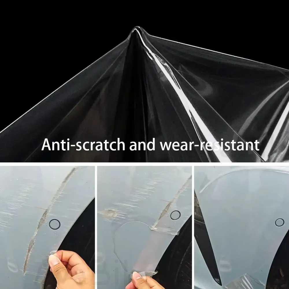 50cm x 1/2/3m PPF High Gloss Transparent Kitchen utensils protection Clear Car Invisible Paint Protection Film Repair Scratch