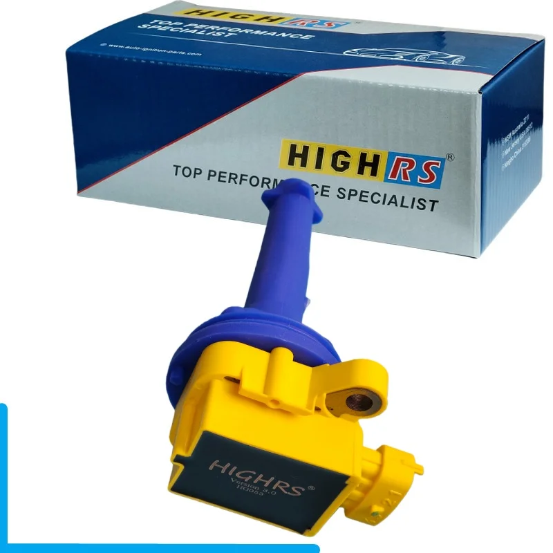 Ignition coil plug for Volvo B52 T5 C30 C70 S40 S60 S80 V50 V70 XC70 2.4L 2.5L 30713417 86778370 performance highrs