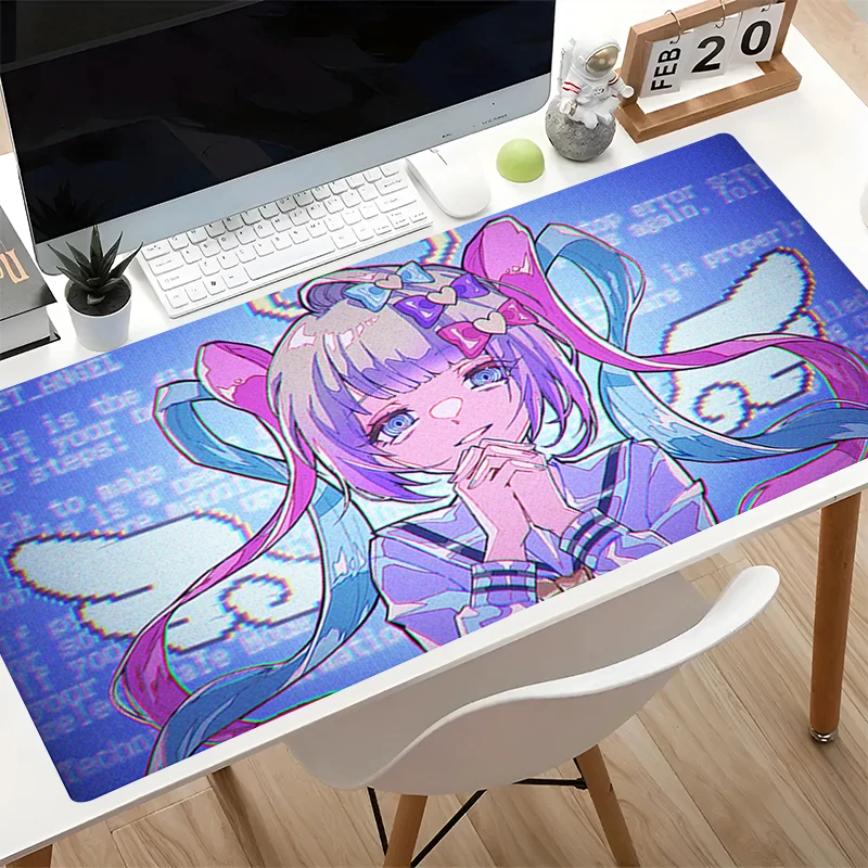 Office Mouse Pad Gamer High-quality natural rubber Computer Desk Mat kawaii Gaming Accessories N-NEEDY GIRL OVERDOSE Mousepads