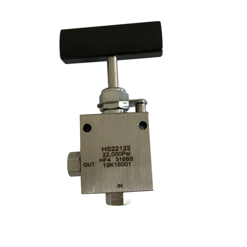 

Usun Brand Model: HS Stainless Steel 316 Elbow High Pressure Stainless Steel Needle Valve for Fluid Equipment