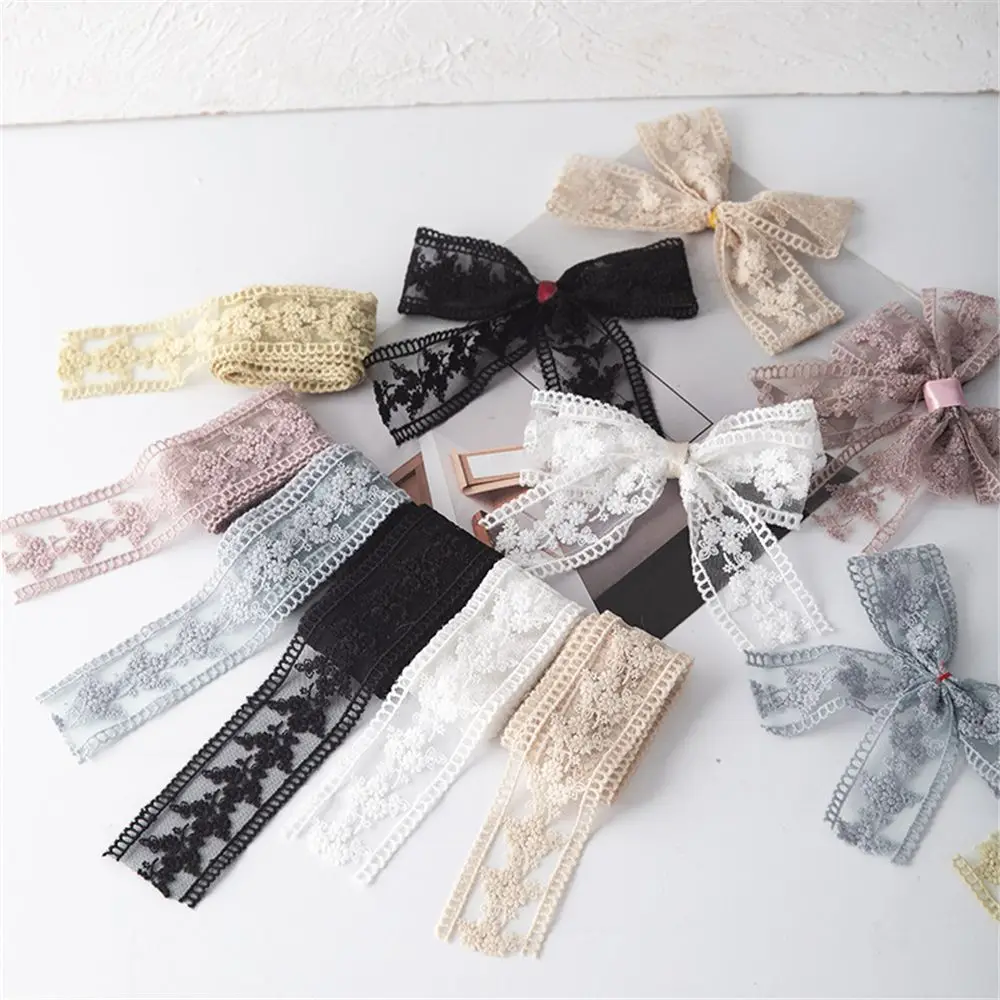 Handicrafts DIY Craft Embroidered Net Lace Trimmings Lace Ribbon Fabric Trim Sewing Accessories