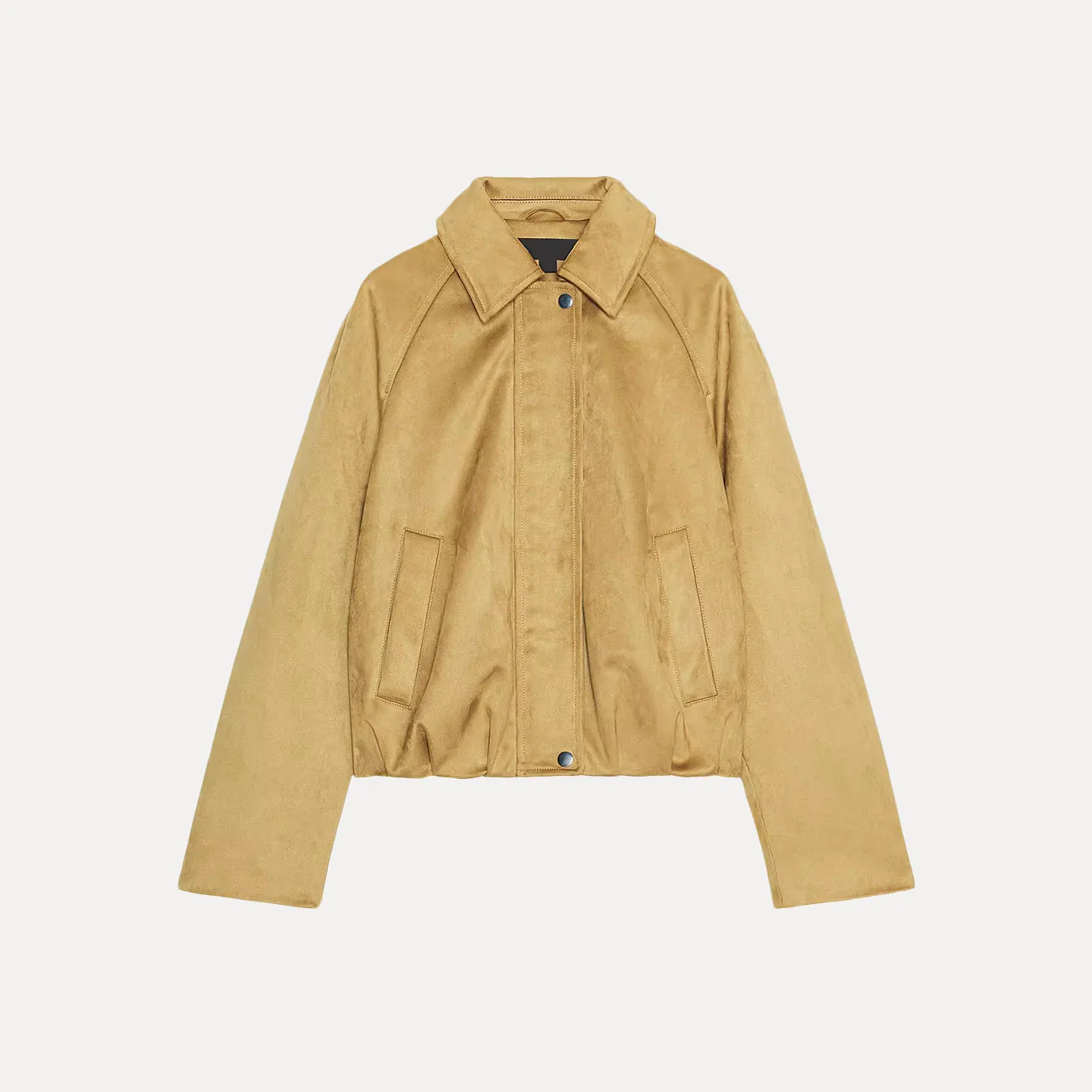 Z Women's Slim Fit ort Pilot Jaet 2025 New Sle Versatile Faionable Chinese Brand Ladies' ort Outerwear