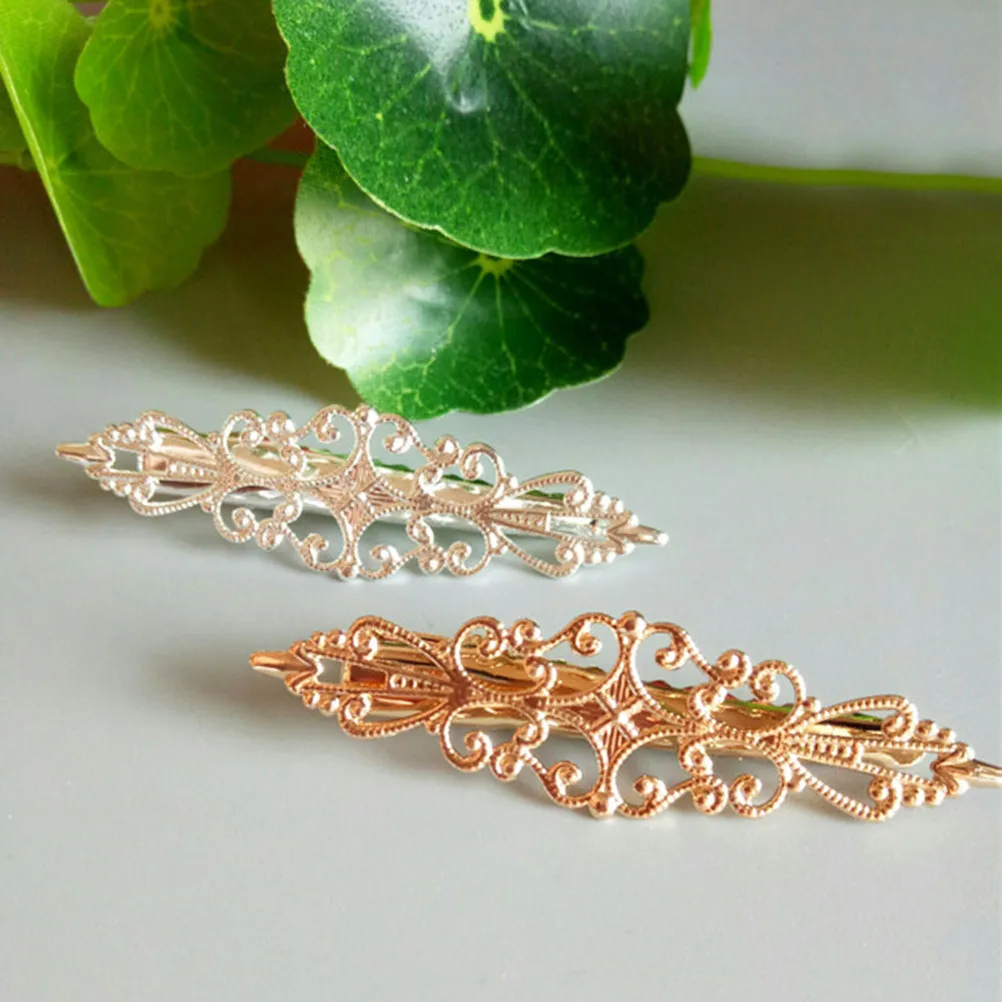 

25Pcs Vintage Hair Clips Duckbill Leaf Butterfly Flower Hairpins for Women Daily Party Fashion Vintage Hairpin