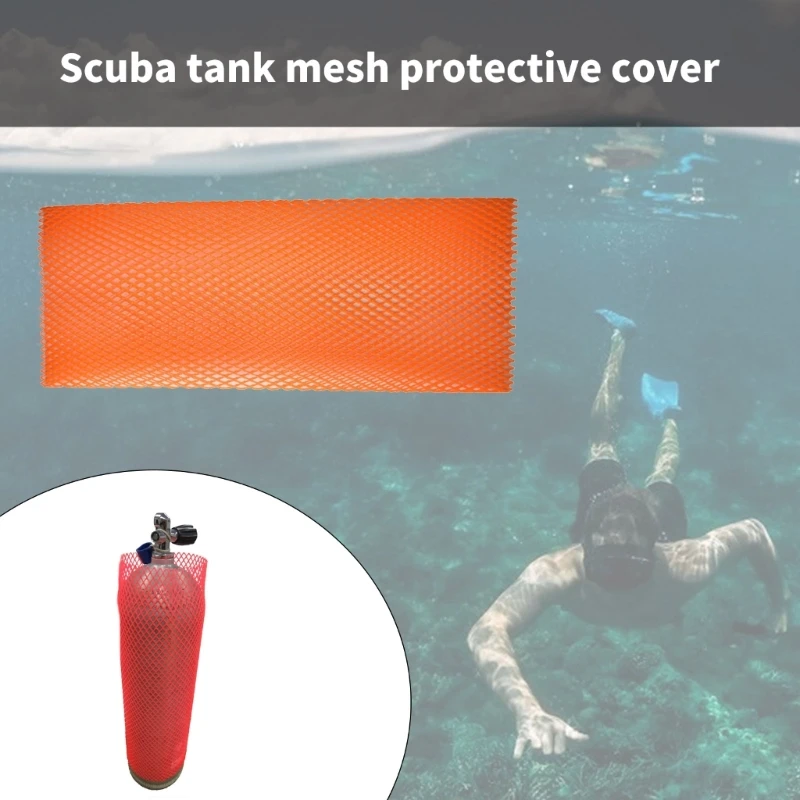 Antigraffio Bombola per lo snorkeling Protezione per rete Bombole per immersione riutilizzabili Manicotto protettivo PVC Bombole