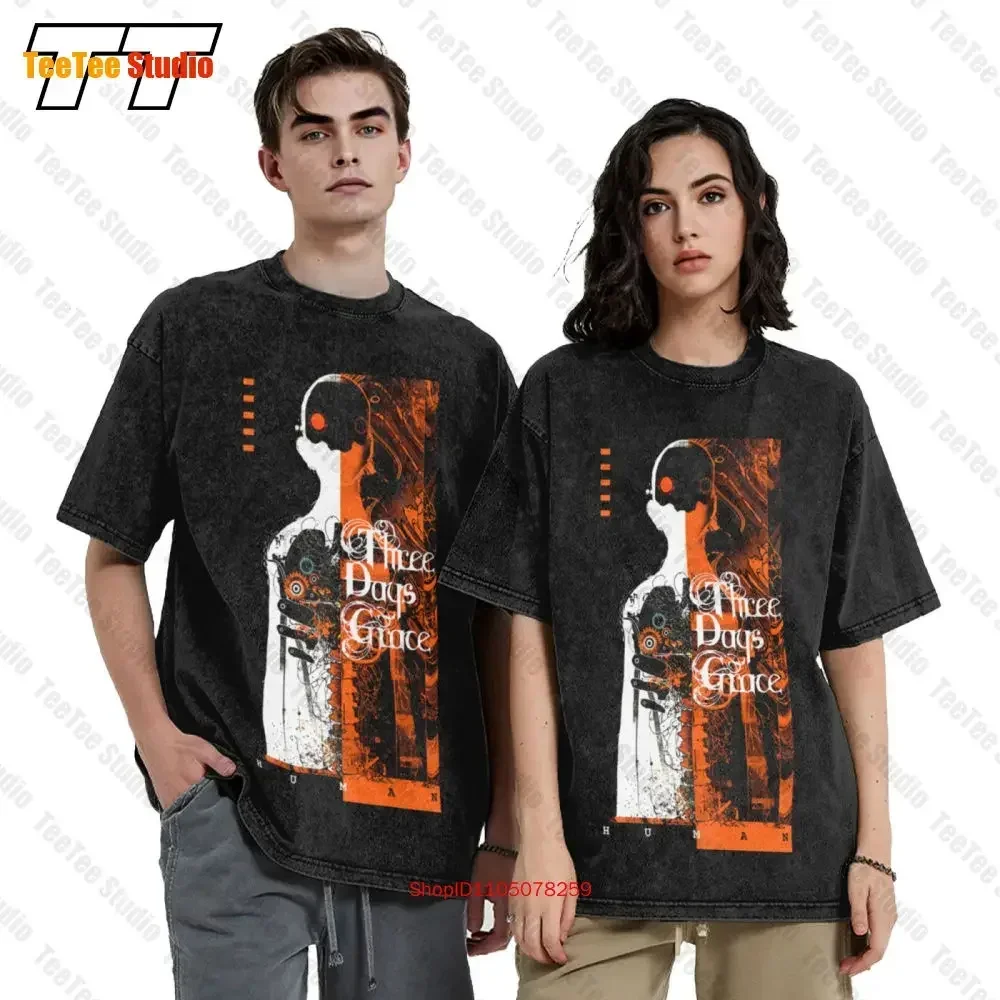 Three Days Grace Fifty Humannew Band Merch Vintage Oversized T-Shirt R53S