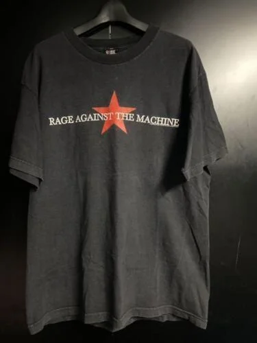 

Футболка Rage Against The Machine в стиле ретро, цифровые размеры, большие размеры