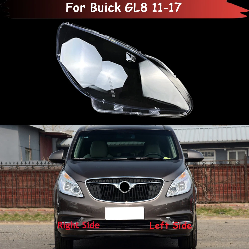 

For Buick GL8 2011 2012 2013 2014 2015 2016 2017 Headlamp Transparent Lampshade Shell Masks Headlight Cover Lens Plexiglass