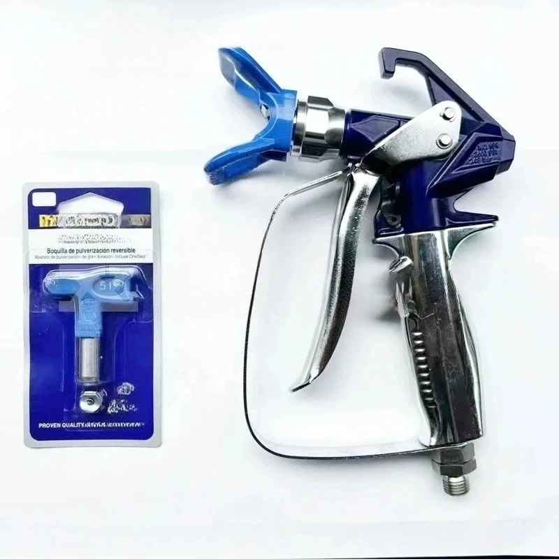 sMastrer Professional Airless Spray Gun With 517 Spray Tip Airless Spraying Machine For Paint Sprayers