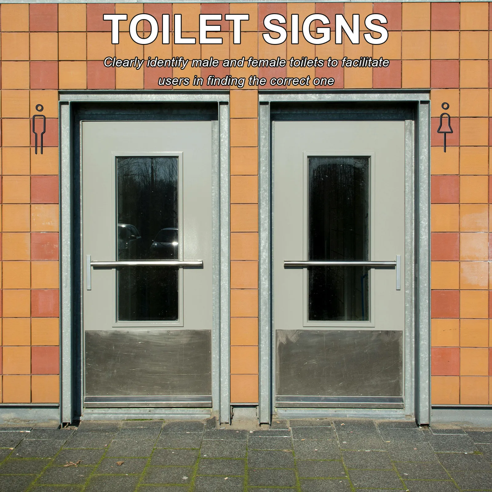 1 Ensemble de Panneaux de Sall - Home Bathroom Door Signs avis et prix