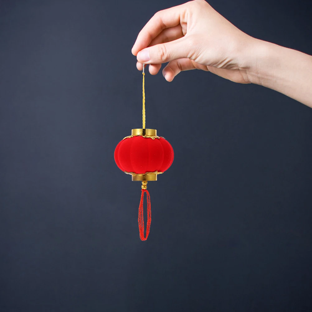 

32pcs Small Lantern Hanging Decorations Chinese New Year Ornament Traditional Festival Decoration For Home Wedding Party Spring
