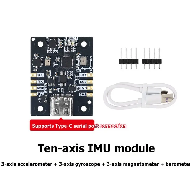 Picture 3: IMU High-Precision 10-Axis Attitude Sensor Module AHRS Calculation Support For ROS For Robot, Drone, Arduino, STM32