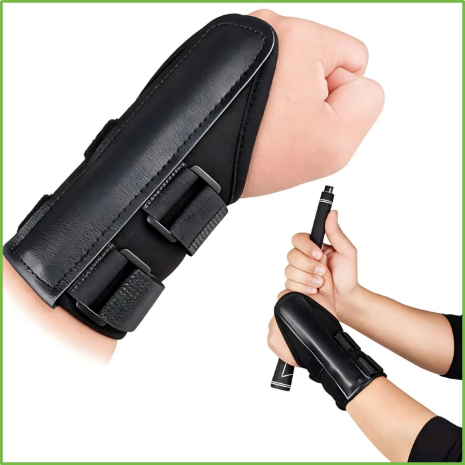 Golf Wrist Corrector, an adjustable swing training aid that effectively corrects a slice