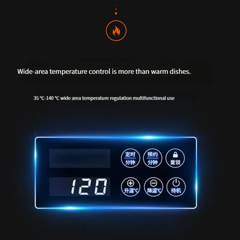อาหารฉนวนกันความร้อนครัวร้อน Board สมาร์ทตารางสแควร์ความร้อนเครื่องครัวในฤดูหนาว