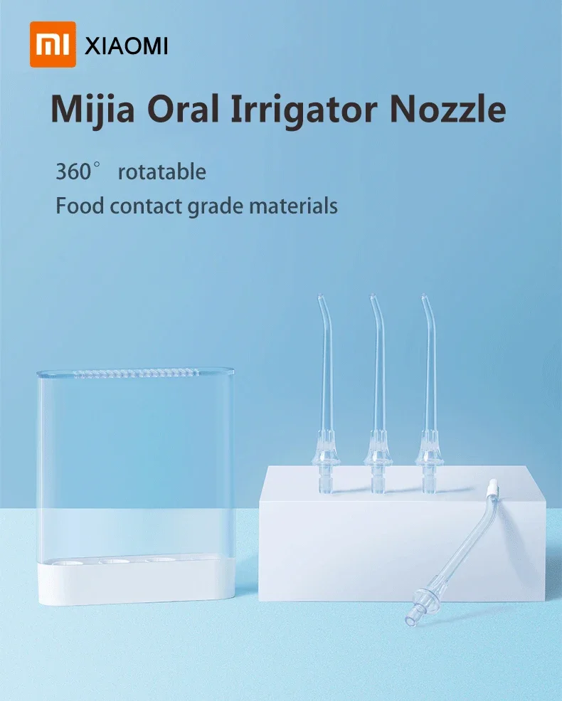 Ugelli originali solo per Xiaomi Mijia ugelli di ricambio per irrigatore orale per Water pick Water Flosser teste a getto d\'acqua Extra