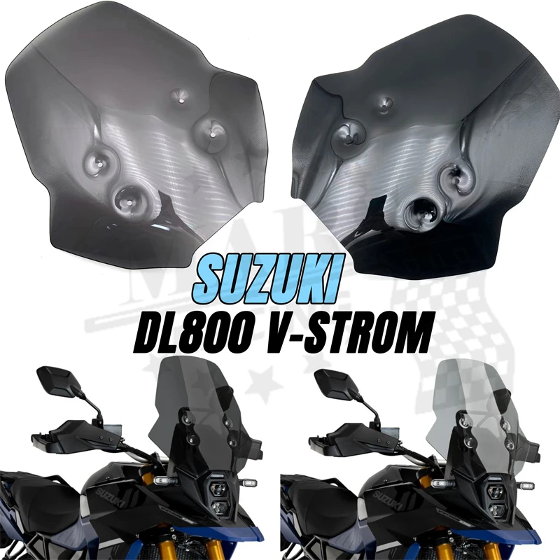 

Для SUZUKI DL800 V-STROM SE DE TECH 2023 2024 2025 800DE 800SE мотоциклетный спортивный комплект лобового стекла с высоким круизом, дефлектор