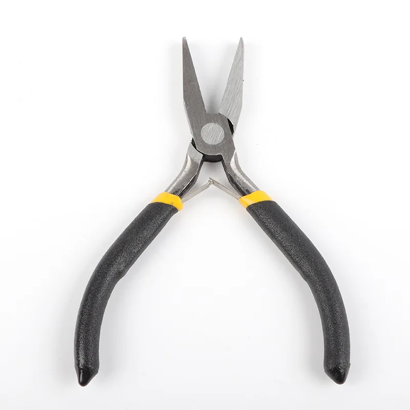 Feronnickel-Kohlenstoffstahl Rundzangen mit Hartmetallspitze für Schmuckherstellung, DIY-Werkzeuge, geeignet für Handarbeit und Perlenarbeiten – Detail 1