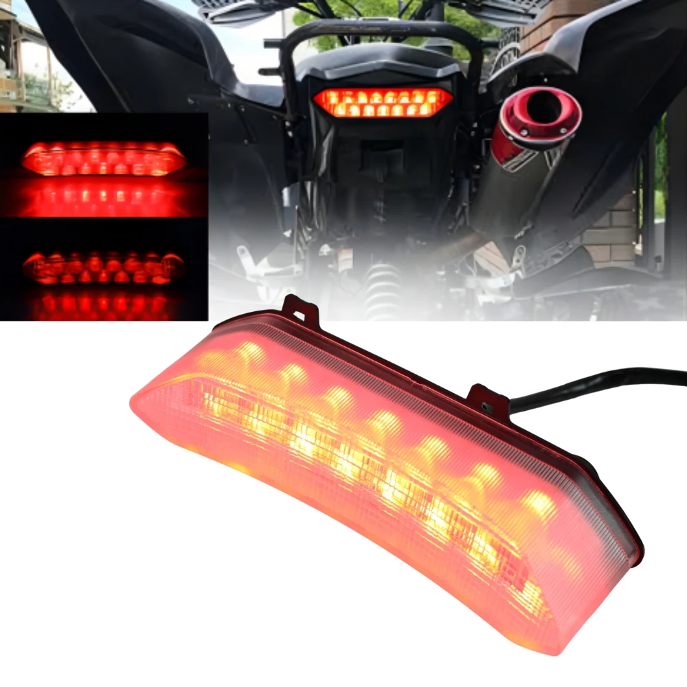 TIYPEOR New Arrival LED Tail light Brake Assembly For Yamaha 06-18 Raptor 09-18 YFZ450R YFZ450X Motorcycle ATV Rear Light