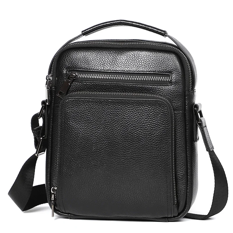 

Business Office Portable Men Messenger Bag Men' Genuine Leather Briefcase for Documents Handbag Satchel Portfolio Bussiness Bags