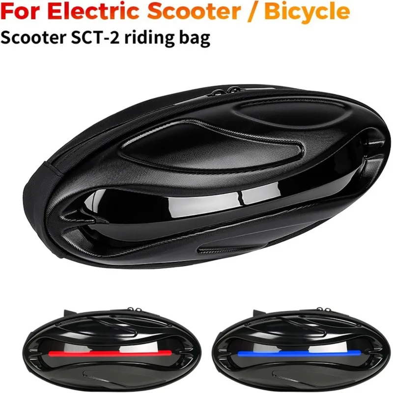 2026 New Universal LED Smart Display Electric Scooter Handlebar Bag Storage
