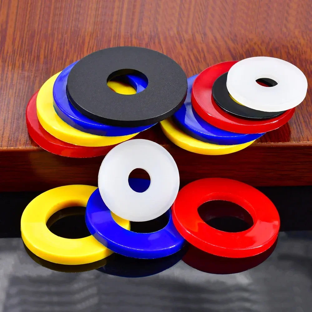 Multiple Colors Nylon Flat Spacer Plastic Washer O-ring Screw Gasket M2 M2.5 M3 M4 M5 M6 M8 M10 M12~M18 Nylon Insulation Spacer