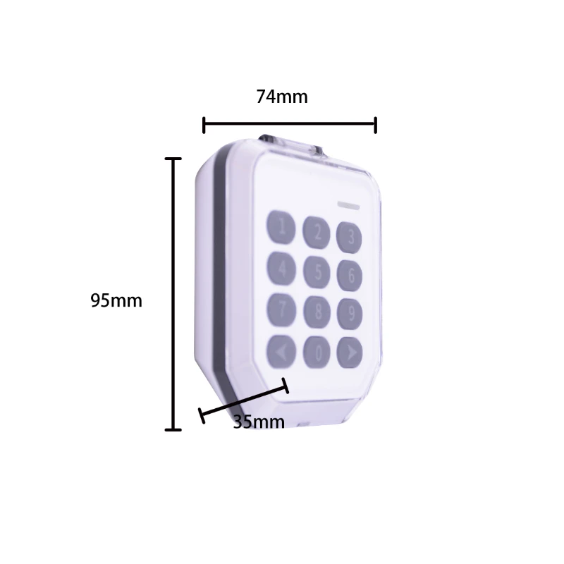 Access Code Lock 433MHz Rolling Code Waterproof Intelligent Security Wireless Digital Password Keyboard