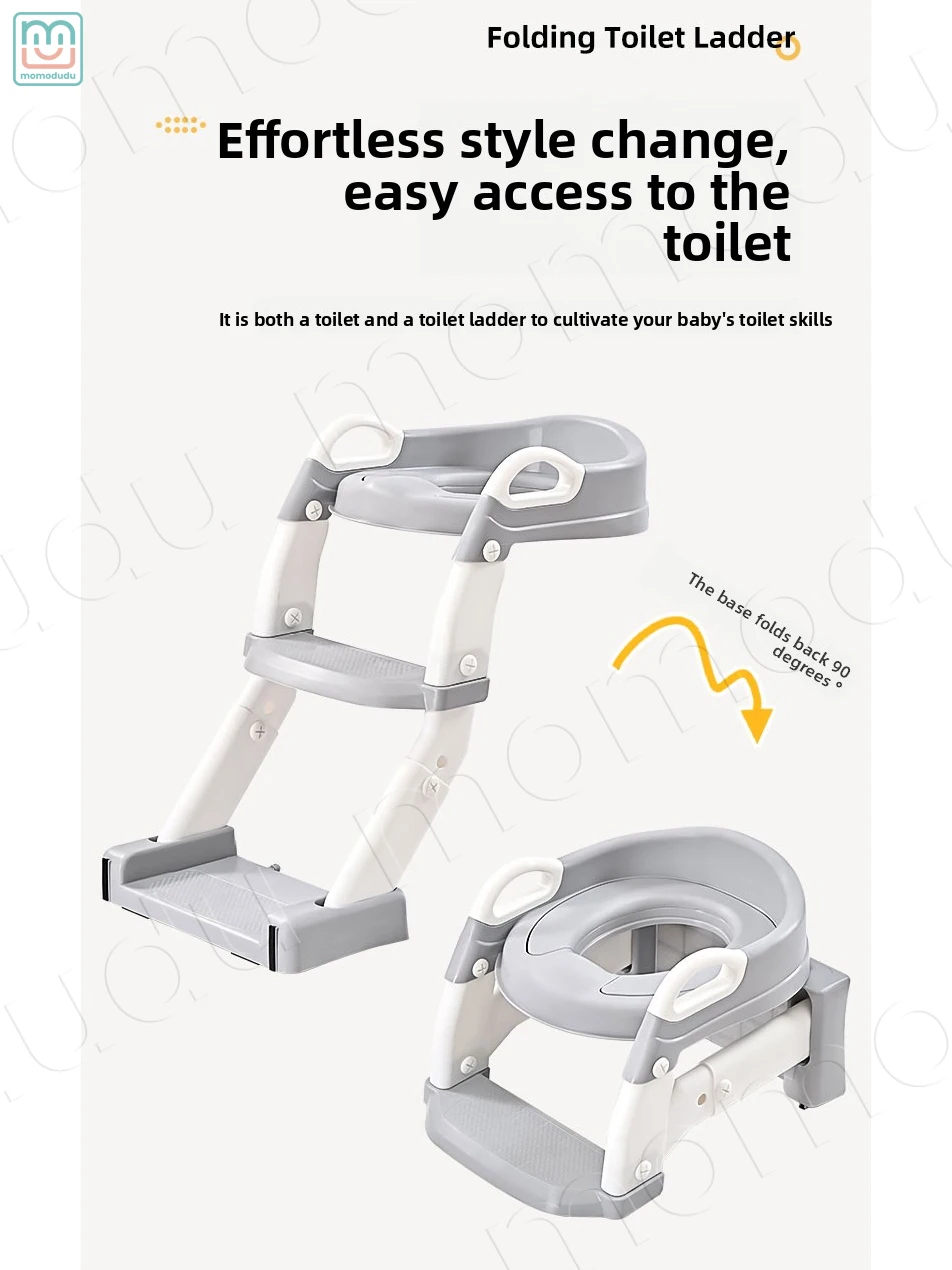 6-in-1 Portable Toilet Seat Foldable Children's Pot Potty Training Seat Step Stool Portable Potty Child Pot Bebe Toilet