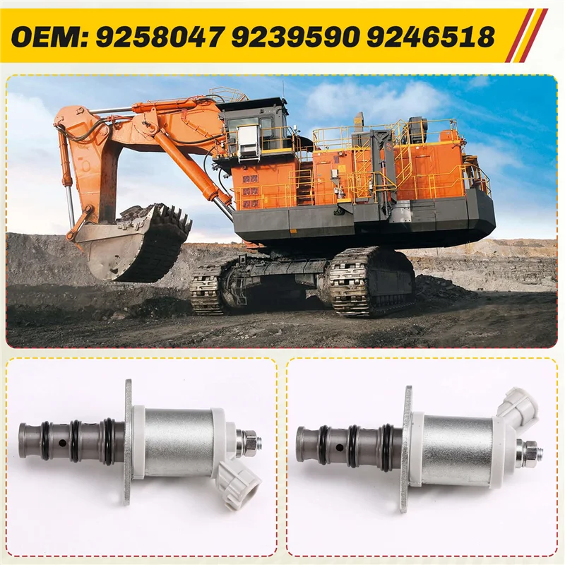 AAAC- 9258047 9239590 9246518   ปั๊มไฮดรอลิกโซลินอยด์วาล์วสําหรับ Hitachi ZAXIS ZX200-3 ZX240-3 ZX250-3 ZX330-3 อะไหล่รถขุด