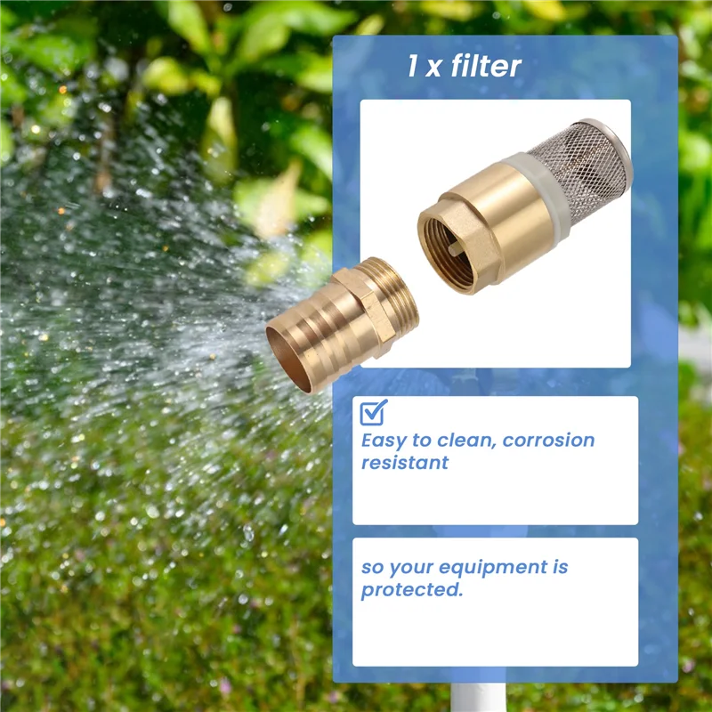 

ABLL-шланг фильтр сетчатый фильтр для орошения сада автомойка аквариумный фильтр водяной насос фильтрующий аппарат