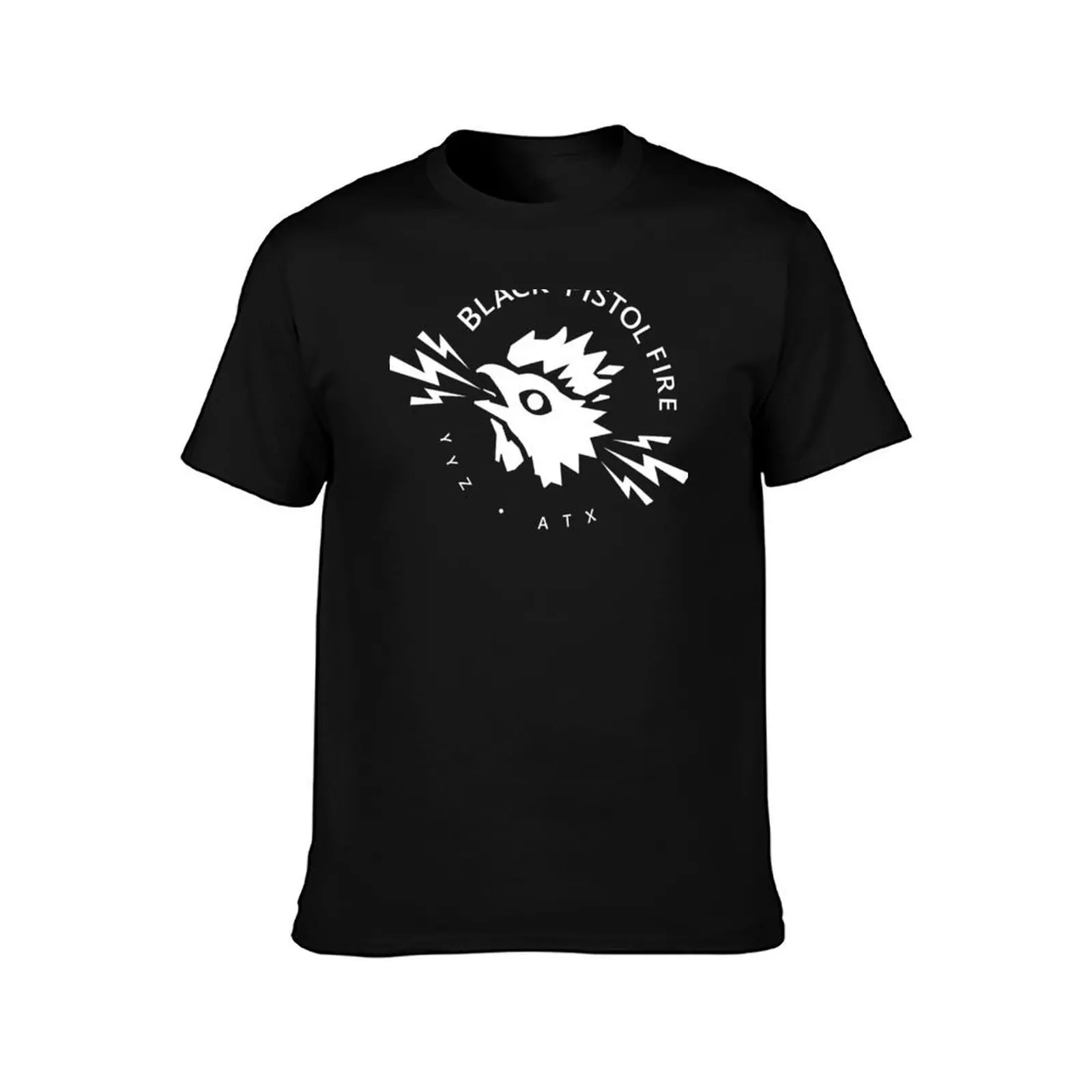 Black Pistol Fire T-Shirt sweat sublime custom t shirt mens graphic t-shirts anime