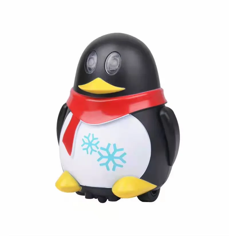 A New Creative Line-sensing Robotic Car Featuring Penguin Animal Electronic Model Perfect As A Children's Toy or Christmas Gift