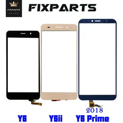 For Huawei Y6 2019 Touch Screen Digitizer SCL L01 L21 L04 U21 U31 Y6 ii CAM L23 L03 L32 ATU Y6 2018 Touchscreen Front Glass Lens