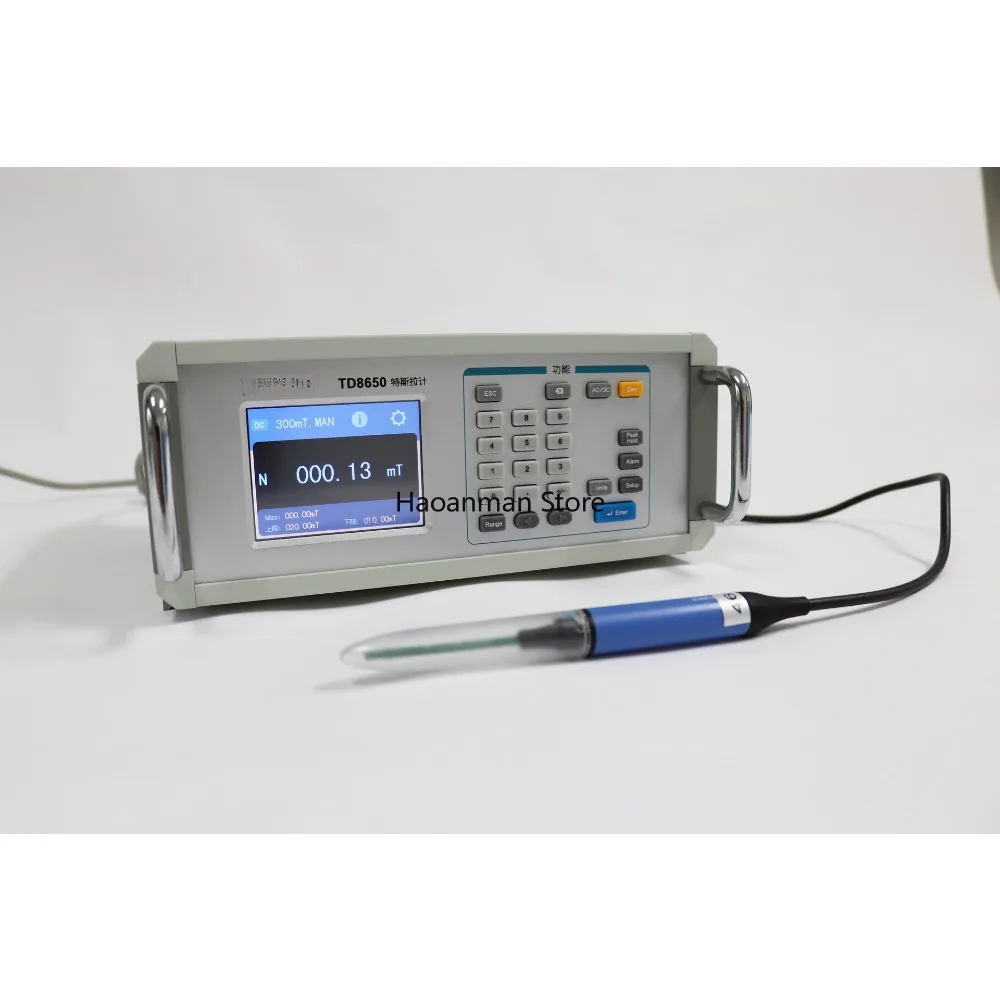 Gauss Meter Tesserometer Td8650-AC/DC Magnetic Field Detection Flux Density