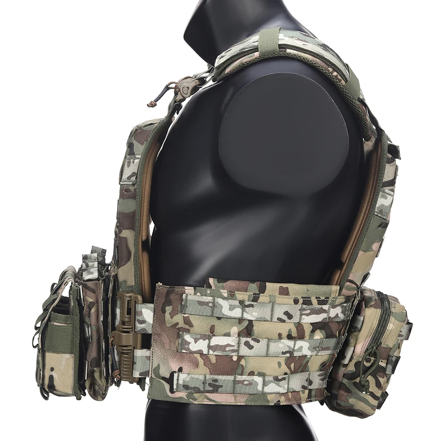 Sac d'équipement quadruple de conception légère, uniforme de sécurité avec épaules et taille détachables rapides
