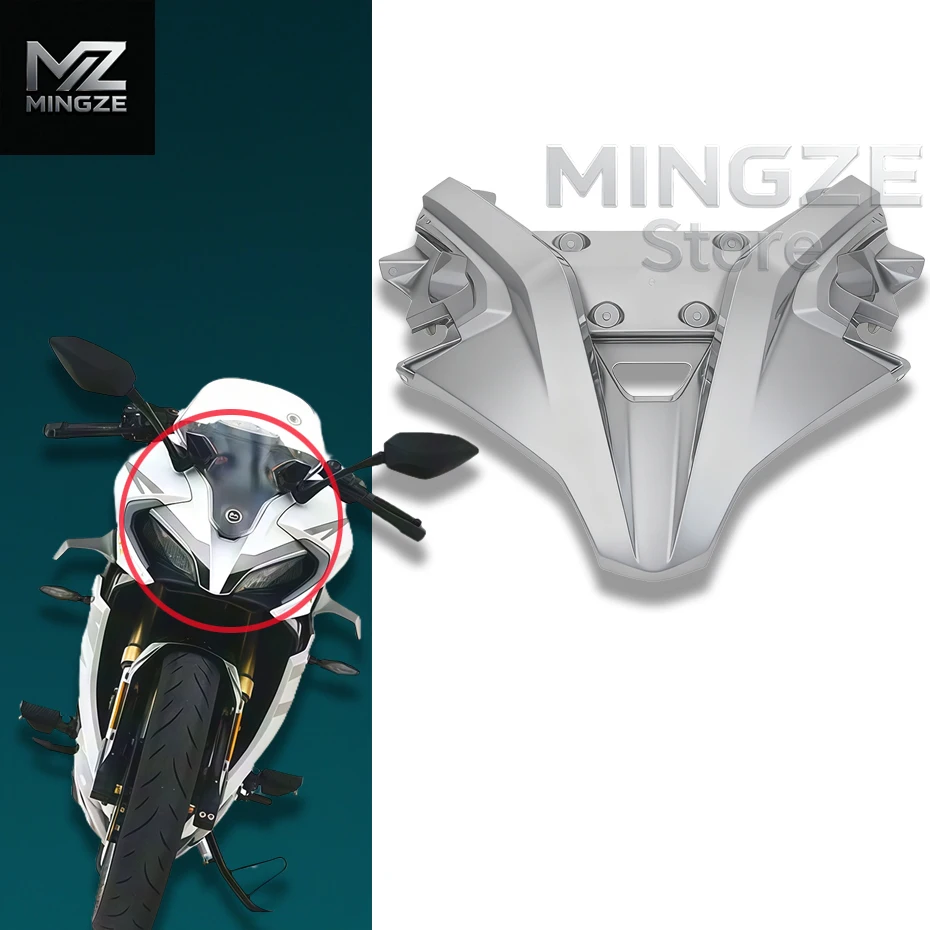 For CFMOTO Original Motorcycle Accessories 250SR 250 SR Headlamp Upper Shield Headlamp Hood CFSR250 MY22