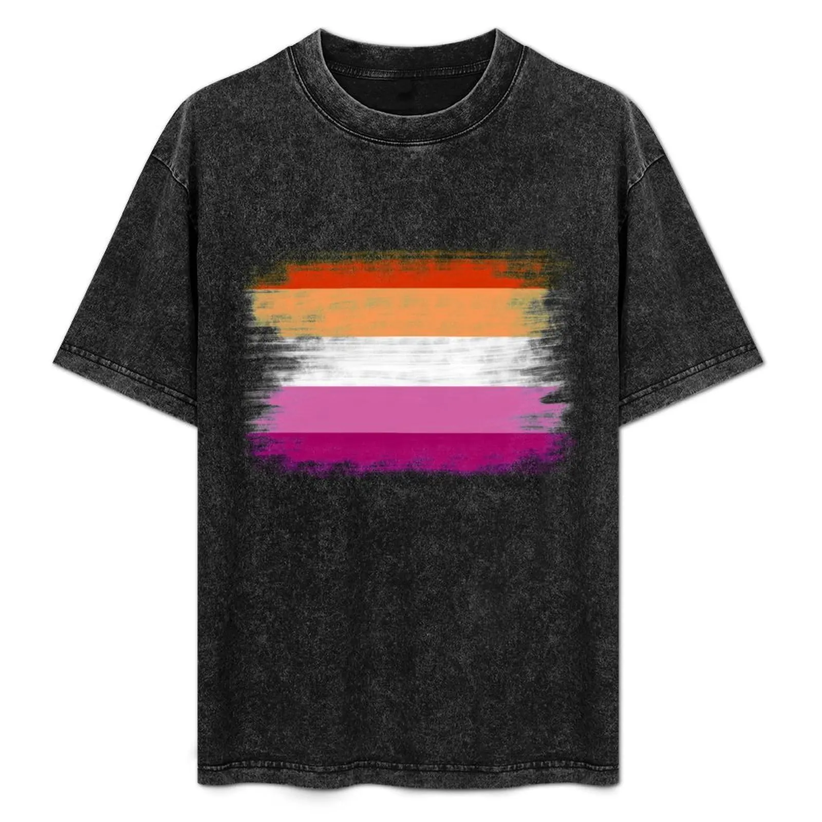 

Lesbian flag T-Shirt customs design your own valentines clothes heavyweights plain white t shirts men