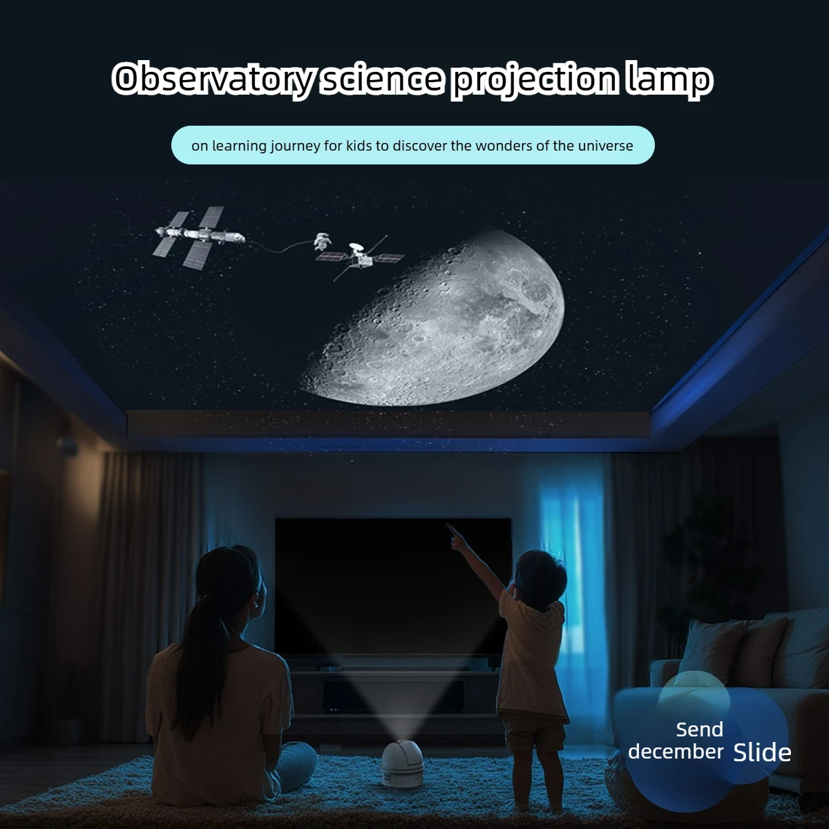 2026 Baru 360 °   Proyektor Ga - Kids Education Film ulasan dan harga
