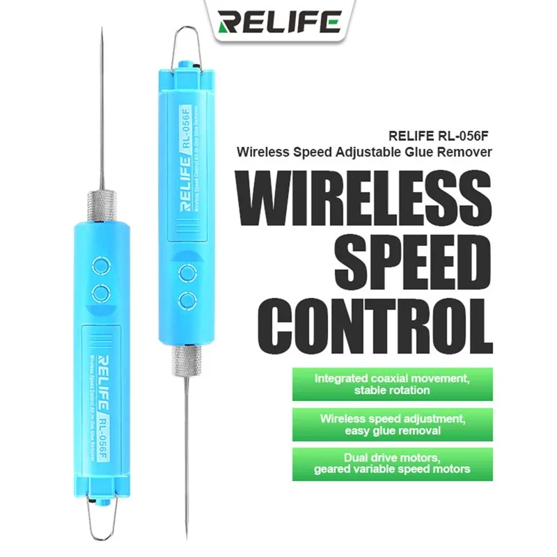 RELIFE RL-056F اللاسلكية سرعة قابل للتعديل مزيل الصمغ المحمولة قابلة للشحن الهاتف LCD شاشة تعمل باللمس LOCA OCA الغراء تنظيف أداة