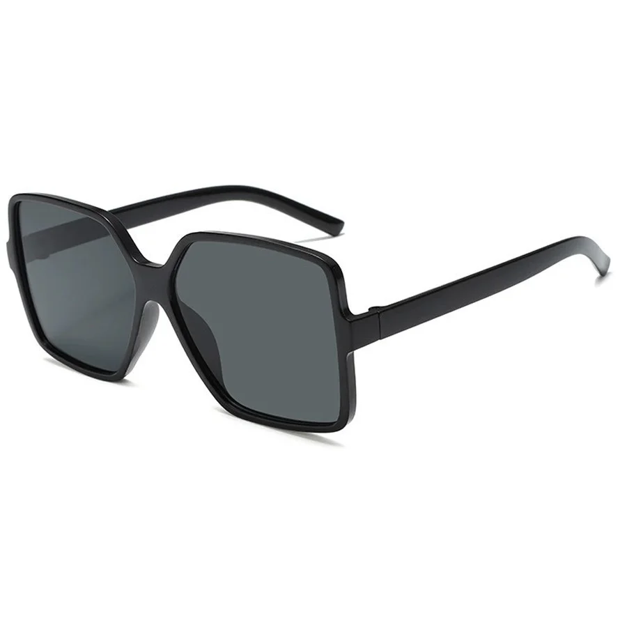 نظارات شمسية كلاسيكية جديدة بإطار كبير عصرية لتخسيس الوجه للجنسين مناسبة لجميع المواسم