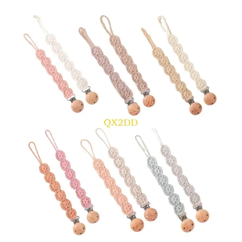 

Qx2d 2pcs ручной развратной цепной цепь хлопковые соски Lanyard защищен