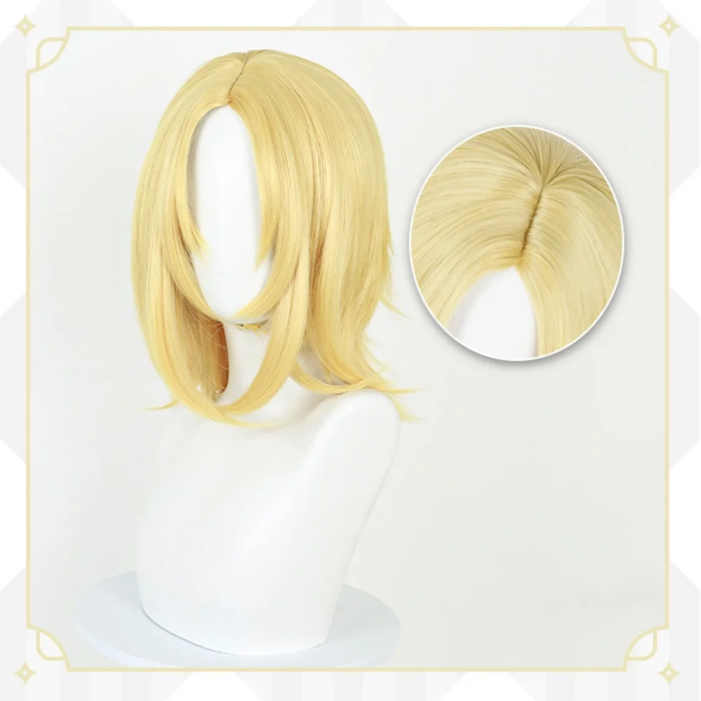 Anime Johnny Joestar Cosplay Wig Steel Ball Run Johnny Joestar Rose Net Wig Halloween Party Cos 4