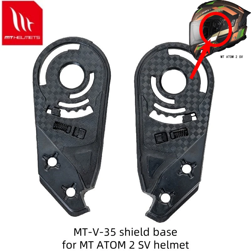 

MT-V-35 Lens Base MT ATOM 2 SV Face Helmet MT Original Parts MECHANISM Suporte Motorcycle Helmet Accessories