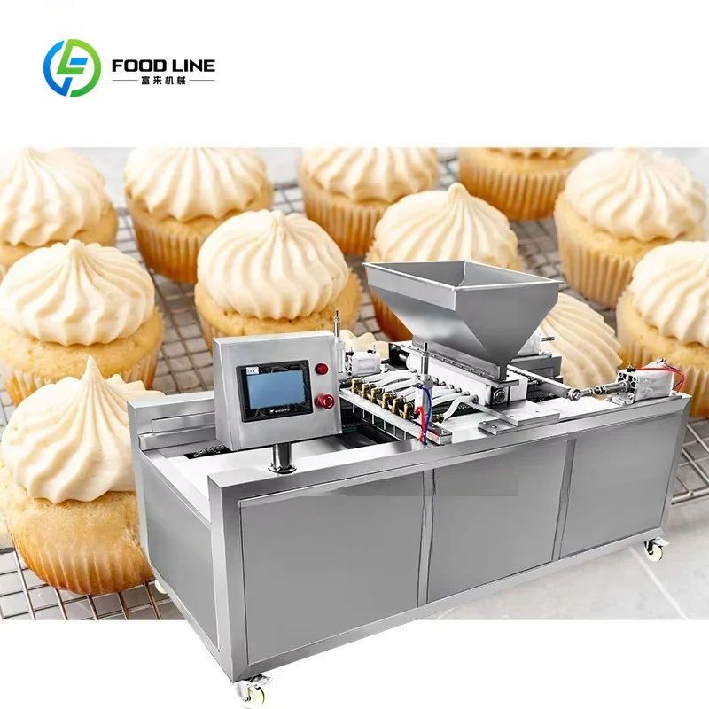 Bakery turnkey equipment automatic cupcake production line